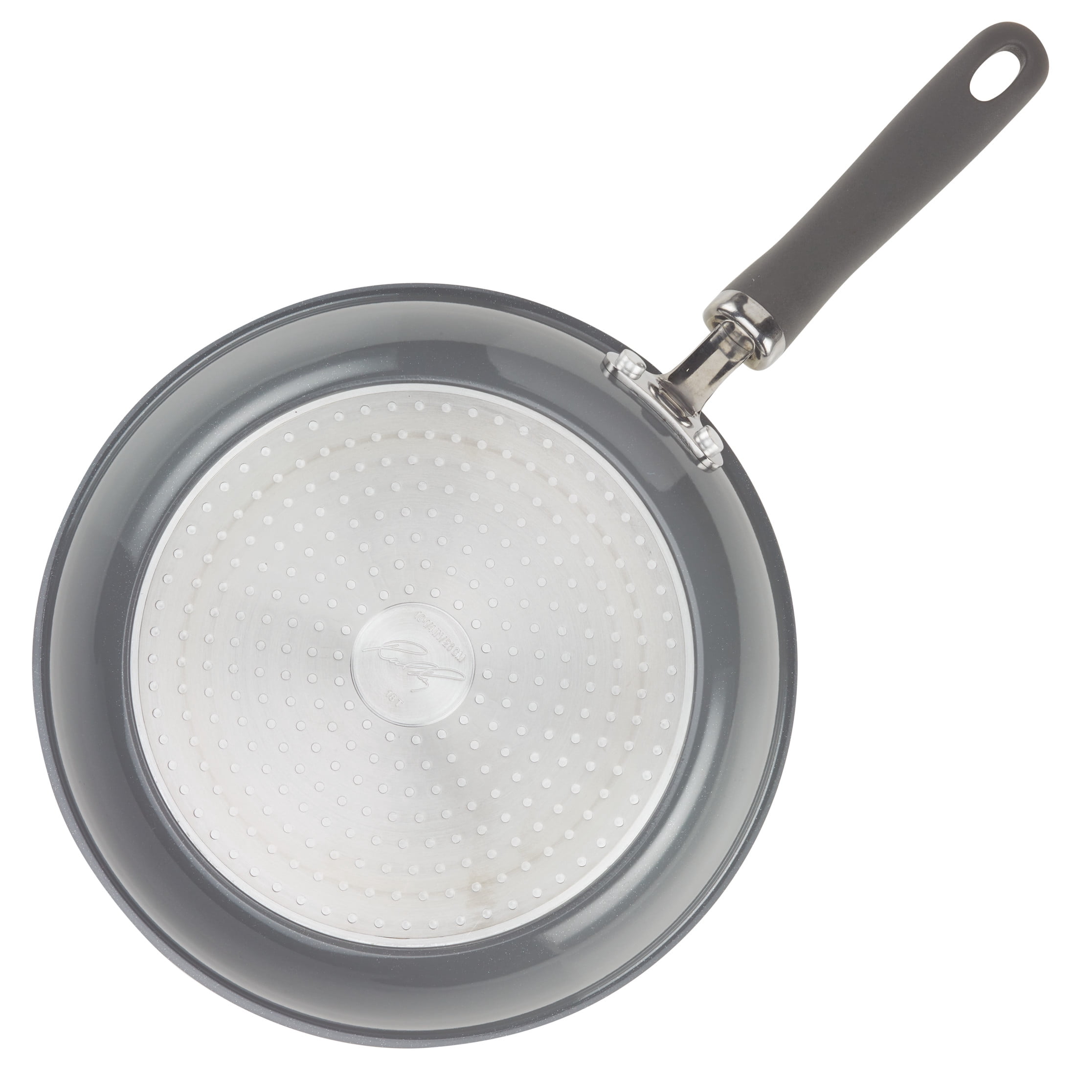 Rachael Ray Create Delicious 9.5" and 11.75" Aluminum Nonstick Skillet, Gray Shimmer