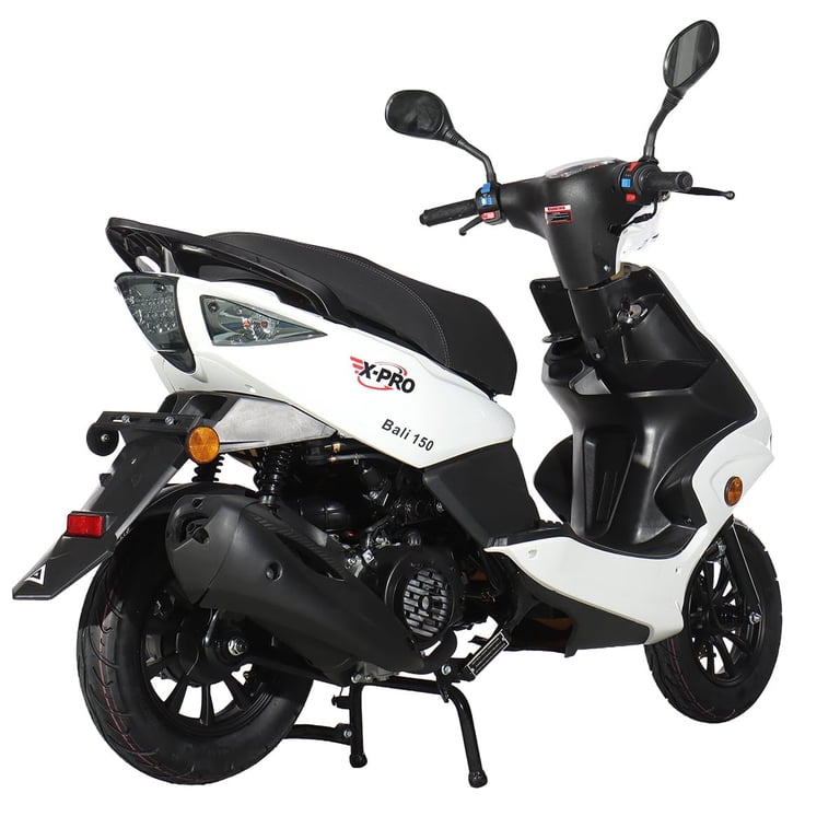 X-Pro 150cc Gas Powered Moped Scooter for Adults, Electric Start
