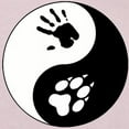 thumbnail image 3 of CafePress - Wolf Therian Ying Yang Toddler T Shirt - Cute Toddler T-Shirt, 100% Cotton, 3 of 4