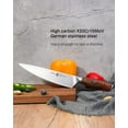 thumbnail image 2 of TUO TC0703 8" Chef Knife, Firey Pheonix Series, High Carbon German Steel, 2 of 12