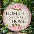 thumbnail image 6 of YHAICO Hanging Sign Hanging Signs Home Decor Wooden Doorplate Sign Hanging Flowers Spring Decoration Wooden Spring Farmhouses Rural Corridor, 6 of 6