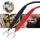 thumbnail image 5 of Prueba De Conector Banana 15 A 1000 V 100 Cm De Doble Extremo Con 2 Pinzas De Cocodrilo Y 2 Conectores En Forma De U Cables De Prueba Para Multímetro Pinza Amperimétrica Equipo 2 Cables Vogacara TO002367-00, 5 of 7