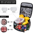 thumbnail image 3 of John Cena Lunch Bag Portable Insulated Lunch Box Large Capacity Tote Bag Zipper Net Pocket 10 L X 4 W X 8 H inches, 3 of 7