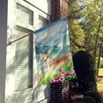 thumbnail image 2 of Carolines Treasures CK1981CHF Mountian Fleurs Corgi Drapeau Toile Maison Taille, 2 of 4
