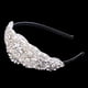 thumbnail image 4 of Diadema jinwen Venda del Rhinestone de las mujeres Plata, 4 of 8