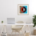 thumbnail image 3 of Stupell Industries Modern Red Arc Summer Circle Birch Framed Print Under Glass, 16 x 16, by Matthew Finger, 3 of 8
