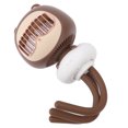 thumbnail image 1 of Mini Ventilador De Mano Para Cochecito, Ventilador Portátil Personal Para Bebé, Inclinación Ajustable, Diseño De Pulpo, Flexible Para Oficina, 1 of 7