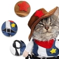 thumbnail image 3 of Disfraz de perro y gato para mascotas, pantalones vaqueros con capucha, disfraz de Halloween-Ss, 3 of 5