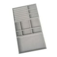 thumbnail image 1 of 3 uds. De bandejas para joyería, organizador, vitrina, contenedor, cajón, insertos multiusos Gris Yuyangstore organizador de bandejas de joyas, 1 of 8