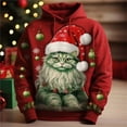 thumbnail image 3 of Sudadera con capucha navideña para hombre, sudadera con estampado 3D de animales, sudadera de manga larga, sudaderas casuales de gran tamaño para hombre, sudaderas con capucha, ropa, 3 of 5