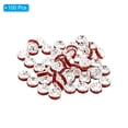 thumbnail image 3 of Unique Bargains Perles Intercalaires 6mm, 100 Pcs Perles Intercalaires en Strass Rondes en Vrac pour Fabrication de Bijoux, Rouge, 3 of 5