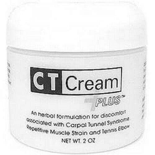 CT Cream Plus herbal pain relief cream carpal tunnel & more 2oz