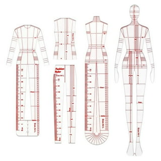 French Curve Ruler Tailor Tool Clothing Pattern Dress Curve Ruler Making  Template Metric Fashion Design Tailoring Measure , Design Curve 