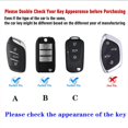 thumbnail image 3 of ZOBIG Para MG Key Fob Cubierta De Aleación De Zinc Funda Para Llaves Compatible Con ZS MG6 EV EZS HS EHS MG3 MG5 MG6 MG7 GT GSF Keyless Smart, 3 of 4