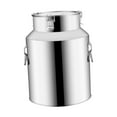 thumbnail image 3 of Mornei Stainless Steel Barrel Coffee Bean Container Multipurpose with Handle Tea Cereal 5L, 3 of 9