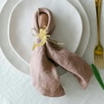 thumbnail image 4 of unbranded 6Ud Decorativos Para Servilletas Dorados Con De Sirena Para De Fiesta, 4 of 6