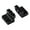 Bronze, variant on Miseno Mbdh0695 Standard Barn Door Flat Rail Stop - Black