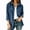 Navy, variant on AherBiu Corduroy Shacket for Women Button down Shirt Lapel Collared Open Front Vintage Long Sleeve Tops with Pocket(X-Large,Yellow)