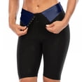 thumbnail image 3 of Sauna Sweat Shorts Women High Waisted Thermo Waist Trainer Neoprene, 3 of 10