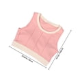 thumbnail image 2 of Raindrops Bralette Sin Costuras Rosa Con Para Yoga Y Entrenamiento De Intensidad, 2 of 6