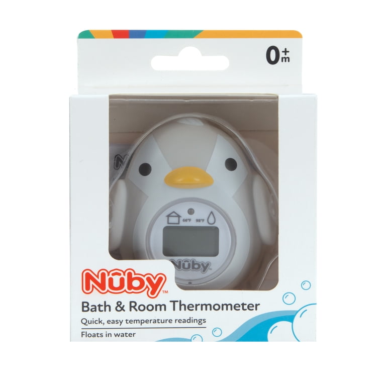 Nuby Floating Penguin Bath & Room Digital Thermometer photo 5