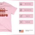 thumbnail image 4 of Tee Hunt Best Dads Get Promoted to Grampa T-Shirt Funny Grandpa Joke Men's Tee, Light Pink, XX-Large, 4 of 5