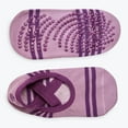thumbnail image 2 of Gaiam Yoga Barre Socks 2 Pack - Purple, 2 of 12