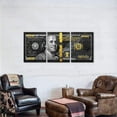 thumbnail image 4 of Hieng Dollar Money Canvas Wall Art Decor Vintage 100 Dollar Bill Motivational Poster Painting for Home Decor and Office Living Room Artwork Unframed, 4 of 6