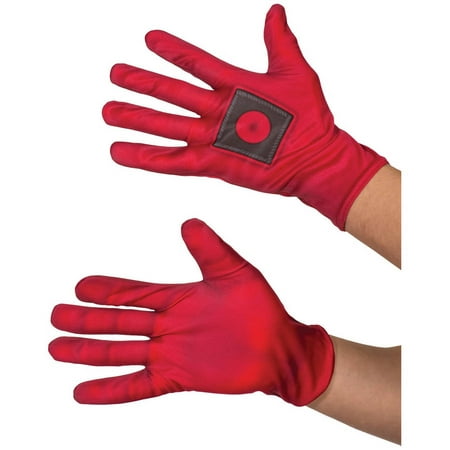 Deadpool Adult Gloves, Halloween Accessory