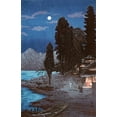 thumbnail image 2 of Takahashi, Hiroaki 22x32 Gold Ornate Wood Framed with Double Matting Museum Art Print Titled - Lake Chuzenji , 2 of 4