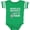 Football Green and White, variant on Inktastic Wrestling Fan Sports Boys or Girls Baby Bodysuit