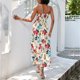 thumbnail image 4 of Puntoco Vestidos Mujer Verano Moda Mujer Verano Impreso Sin Mangas Camis V-Cuello Sin Espalda Vestido Casual, 4 of 4