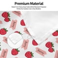 thumbnail image 5 of Picia Strawberry Printed Flag ,Strawberry Pattern Garden Flag Vertical Double,Yard Lawn Outdoor Decor 48x72", 5 of 9