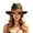 A-Army Green182, variant on Womens Fedora Hat Color Block Feather Decor Cap Vintage Chic Elegant Style Party Banquet Carnival Headwear