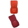 thumbnail image 1 of Funda para silla de comedor Cubierta de Taburete con Respaldo Corto Y Bajo Elástico de Spandex Naranja Y Rojo Vino Fanmusic Funda para silla de comedor, 1 of 7