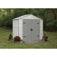 thumbnail image 2 of Arrow Viking 8 x 5 ft. Steel Storage Shed Stoney/Creamy Vanilla, 2 of 2