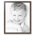thumbnail image 2 of ArtToFrames 27" x 33" Muted Silver Picture Frame, 27x33 inch Silver Wood Poster Frame (WOM-4626),  Pack, 2 of 8