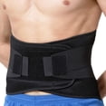 thumbnail image 1 of Faja lumbar de compresión ajustable NeoTech Care, color negro, talla XXL, 1 of 5