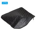 thumbnail image 3 of Unique Bargains Sacs à Collation et Sandwich Réutilisables en Tissu 7,7 x 7,3 Po Sacs à Lunch à Fermeture Éclair Pochette à Collation Rangement pour Aliments Lot de 2 Noir, 3 of 7