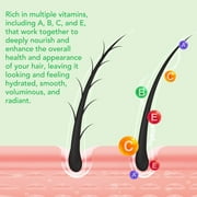 Aliver Hair Serum Capsule with Vitamin E, Rosemary Oil Capsule for Thin and Weak Hair, No Need to Rinse, Reduced Hair Loss and Damaged, Moisterize Dry Scalp (40P)