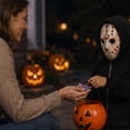 thumbnail image 5 of Unisex Full Zip Horror Mask Hoodie Halloween Scary Character Novelty Sweatshirt Fancy Dress Party Cosplay Costume, 5 of 5