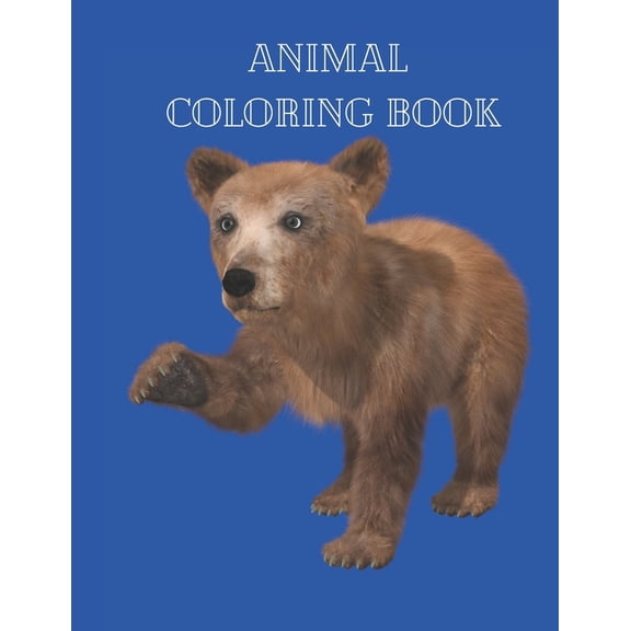 Animal Coloring Book: Actvity Coloring Pages for Kids (Paperback)