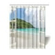 GCKG Fenêtre Vue sur la Mer Rideau de Douche 60x72 Pouces Tissu Polyester Salle de Bain Décor de la Maison – image 1 sur 3