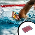 thumbnail image 2 of Yuarrent 12 Uds. De tapones para los oídos de silicona, equipo de protección de Color Simple, resistente al agua, natación, baño, Cubiertas para muebles de jardín Rojo, 2 of 6