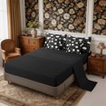 thumbnail image 4 of Manfei Floral Daisy Queen Bedding 7pcs,Polka Dots Bedding Comforter Set Queen,Reversible, 4 of 6