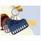 thumbnail image 3 of Metálico Azul 7 Piezas Mini Teclado Electrónico de Mano Colgante Puede Tocar Piano Pequeño, 3 of 5