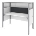 thumbnail image 3 of Bestar Pro-Biz Cubicule de Bureau Simple avec Panneau d'Adhérence Gris - Blanc, 3 of 7