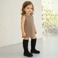 thumbnail image 2 of WXFAZCVU Girls Knee High Boots Over Knee Long Boots Round Toe Princess Shoes Fashion Goingout Size 12.5, 2 of 4