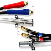 TORQUE Semi Truck Air Line Kit 15FT 3-in-1 ABS | Tractor Trailer Air Hoses