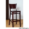 thumbnail image 5 of Hendrix Bar Stool in Mahogany with Wood Seat, 5 of 5